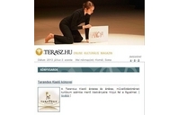 A Terasz.hu online kulturális magazin oldalán